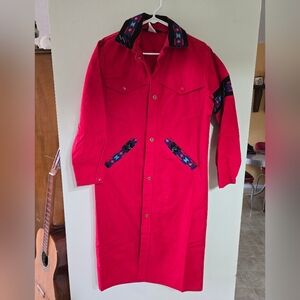 David James Western duster coat, Small